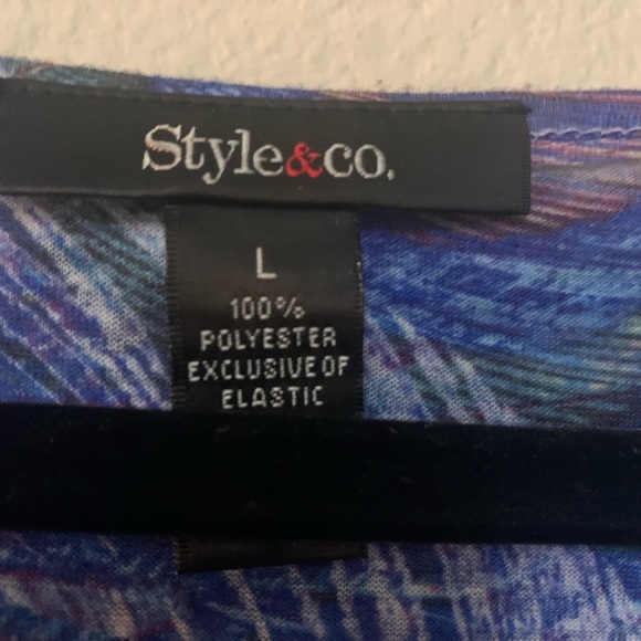 Style & Co Design Top - Picture 2 of 5